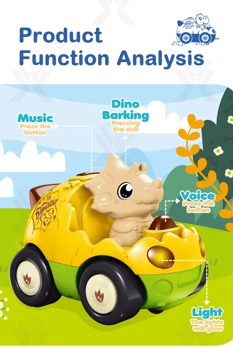Remote Control 2-Way Dinosaur Car Toy (TG4415373) — product detail panel 2