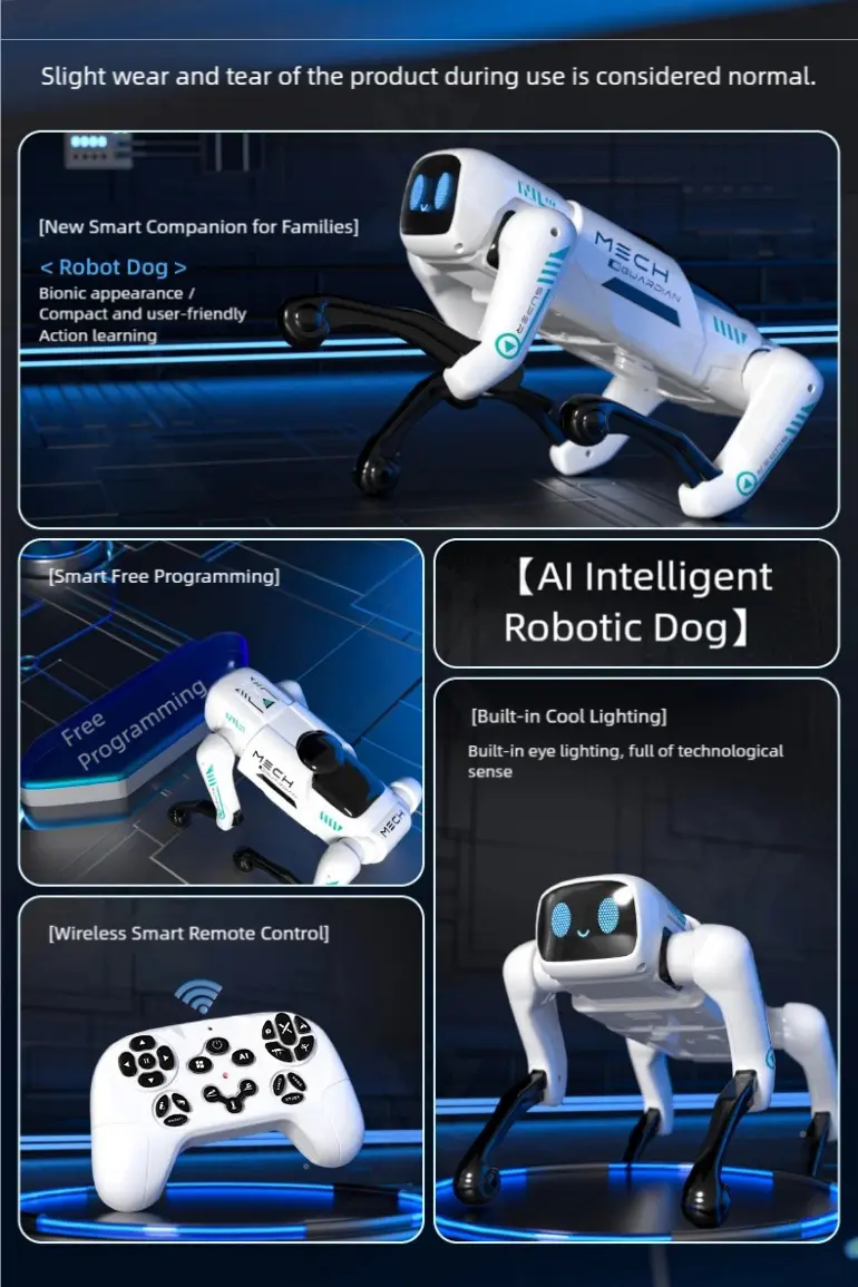RC Al Mech Robot Dog Toy (TG494488102) — product detail panel 2