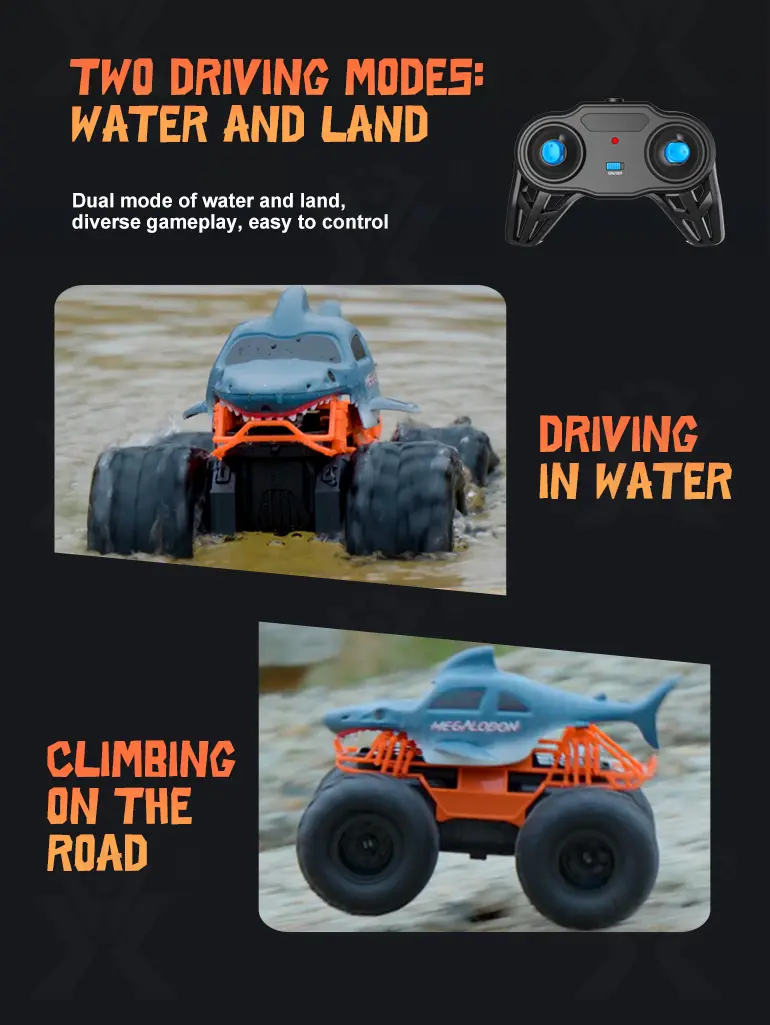 Shark Amphibious Vehicle Toy (TG4359044) — product detail panel 2