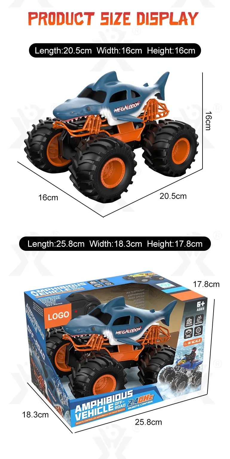 Shark Amphibious Vehicle Toy (TG4359044) — product detail panel 9