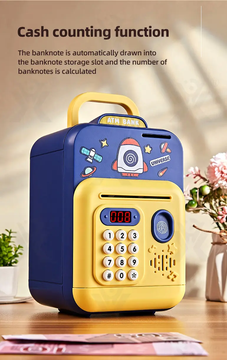 Cute Rabbit Deposit Toys with Intelligent Display (TG4211377) — product detail panel 2