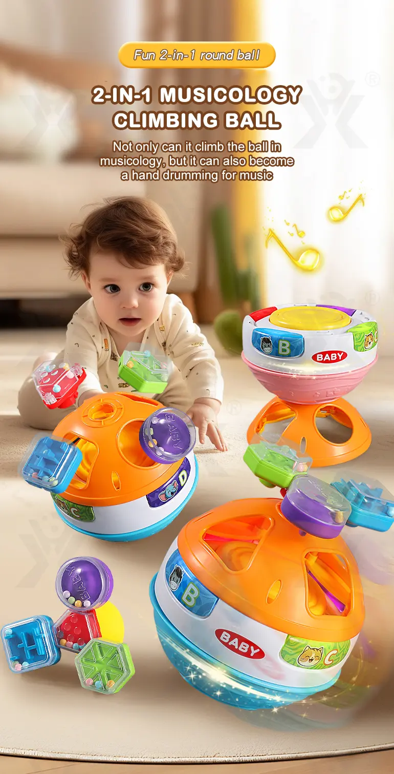 Interactive Crawling Ball Toy With Music and Learning Mode (TG4460044) — product detail panel 1