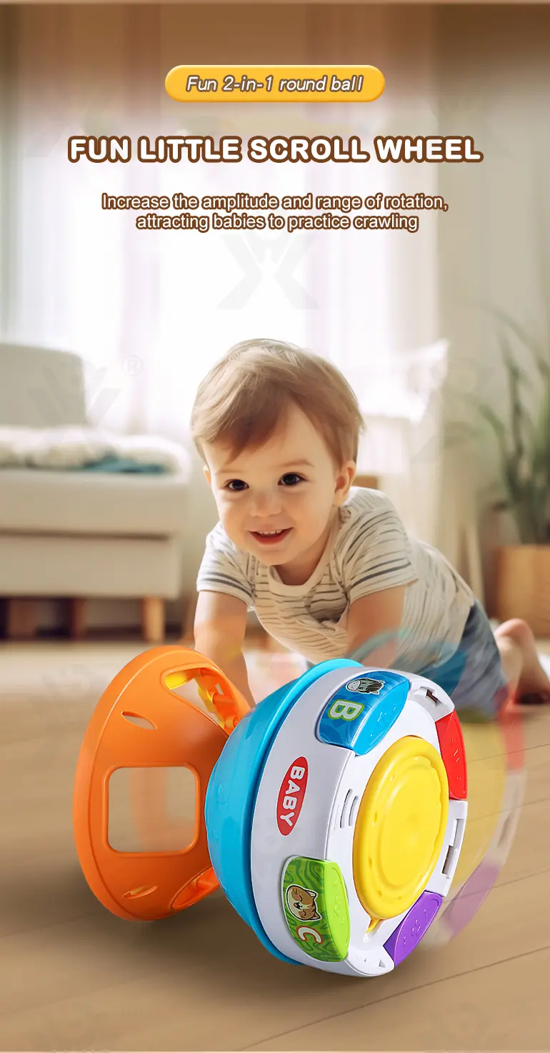 Interactive Crawling Ball Toy With Music and Learning Mode (TG4460044) — product detail panel 7
