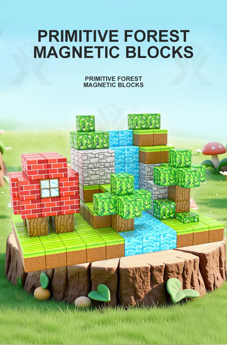 Magnetic Minecraft Block Toy (TG4937511) — product detail panel 1