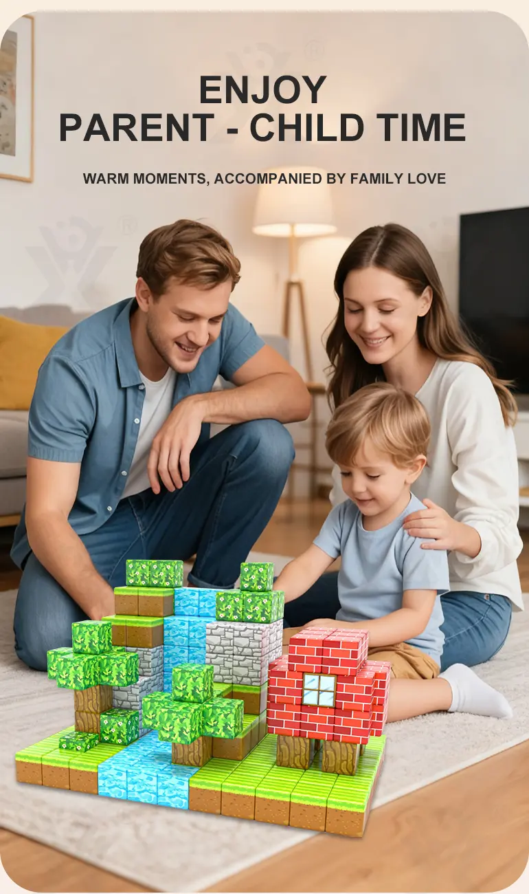 Magnetic Minecraft Block Toy (TG4937511) — product detail panel 4