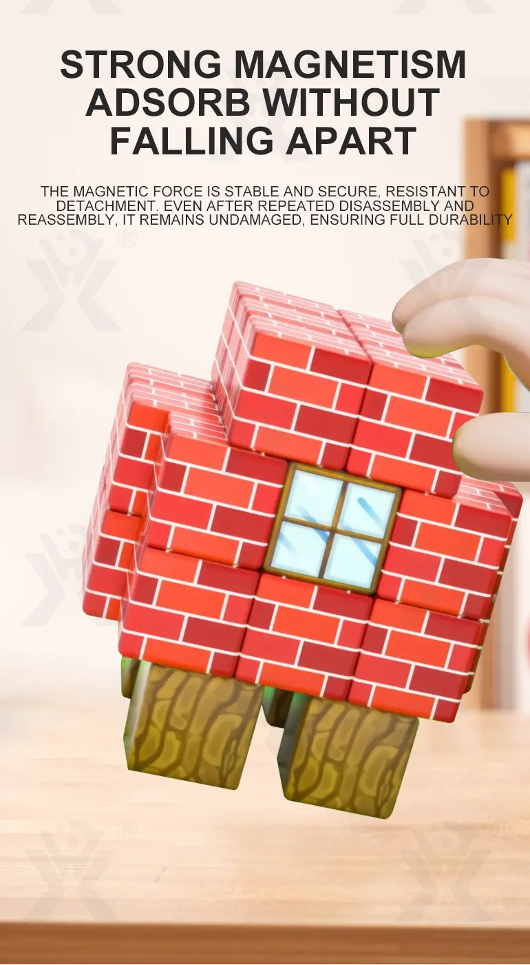 Magnetic Minecraft Block Toy (TG4937511) — product detail panel 5
