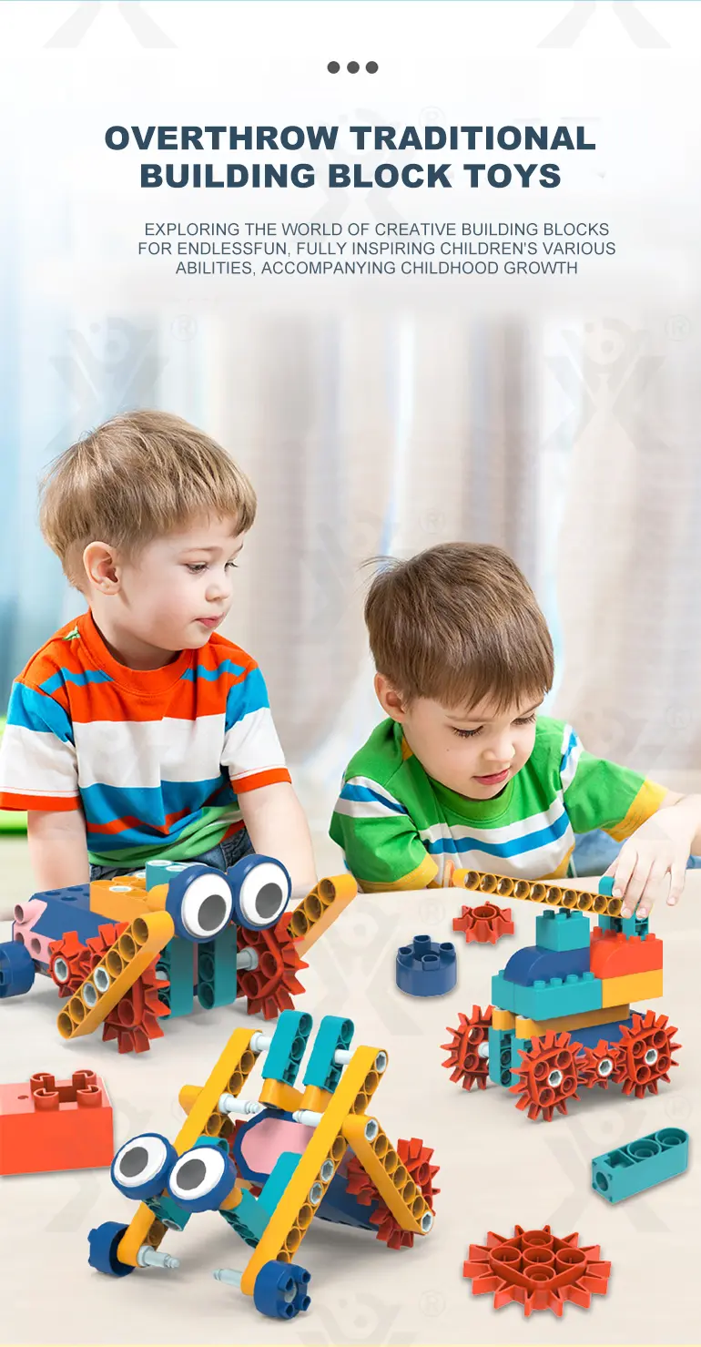 Bulk Mechanical Gear Building Block Toy Supply (TG4318586) — product detail panel 3