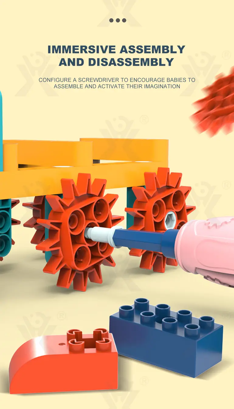 Bulk Mechanical Gear Building Block Toy Supply (TG4318586) — product detail panel 4