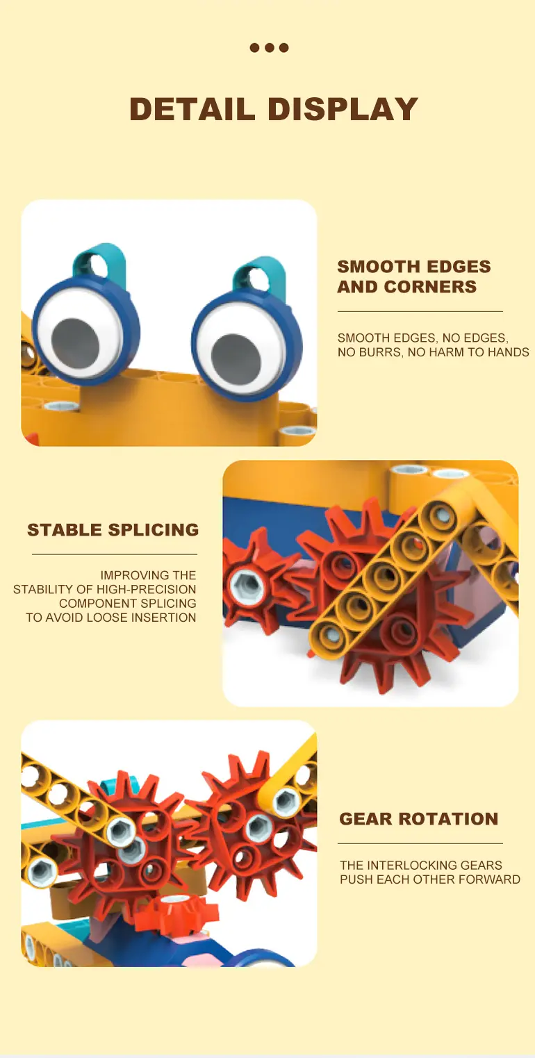 Bulk Mechanical Gear Building Block Toy Supply (TG4318586) — product detail panel 9