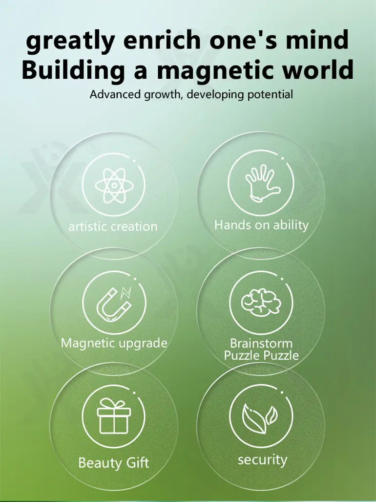 Magnetic Building Cube ‘Minecraft’ (TG4515482) — product detail panel 2