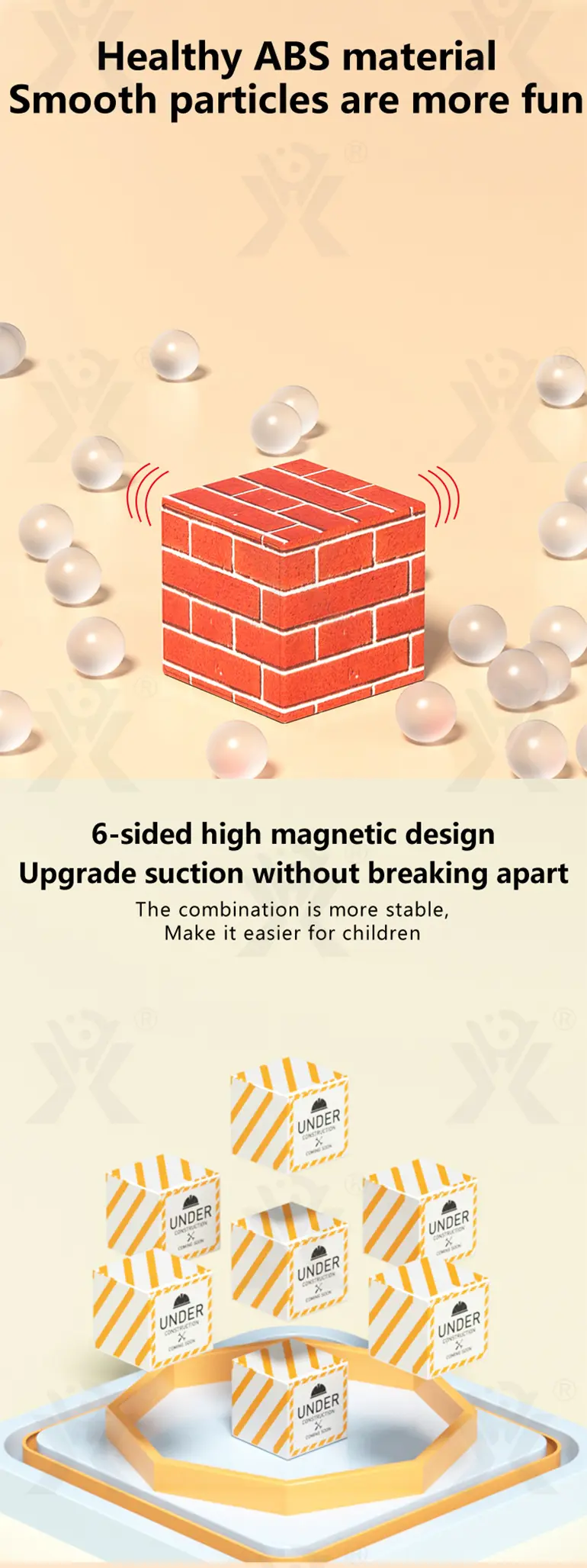 Magnetic Building Cube ‘Minecraft’ (TG4515482) — product detail panel 5