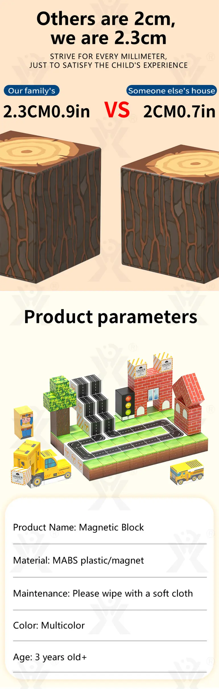 Magnetic Building Cube ‘Minecraft’ (TG4515482) — product detail panel 6