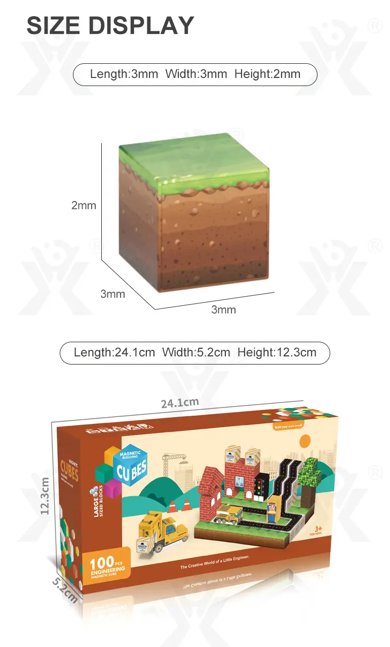 Magnetic Building Cube ‘Minecraft’ (TG4515482) — product detail panel 9