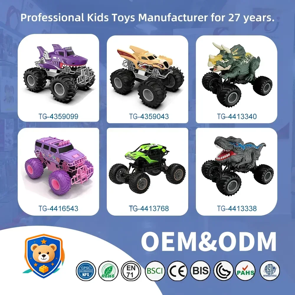 1:18 Hummer Bigfoot Climbing Vehicle Toy — product view 7