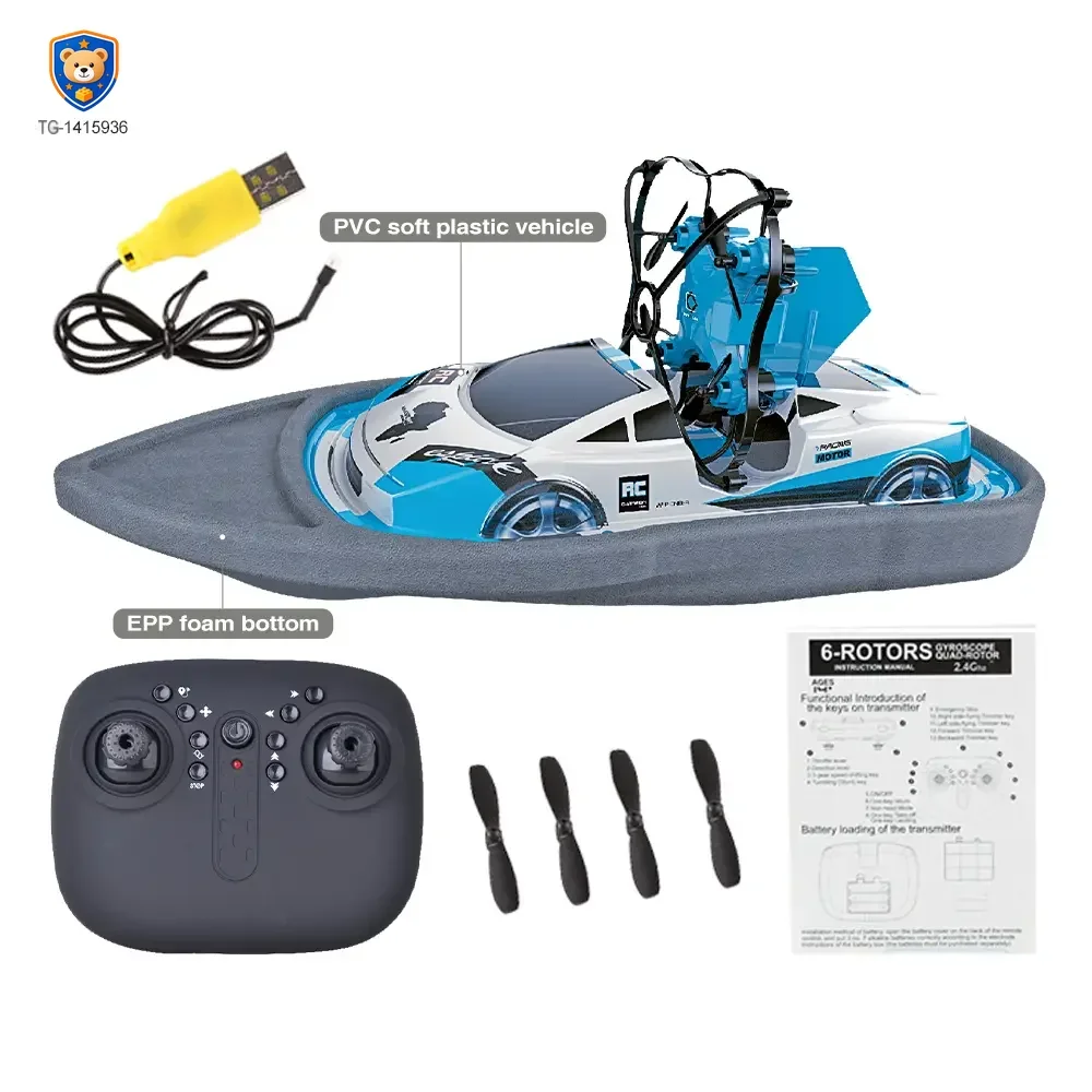 3-in-1 Drone Car Boat Toy For Kids’ Fun Adventure — product view 2