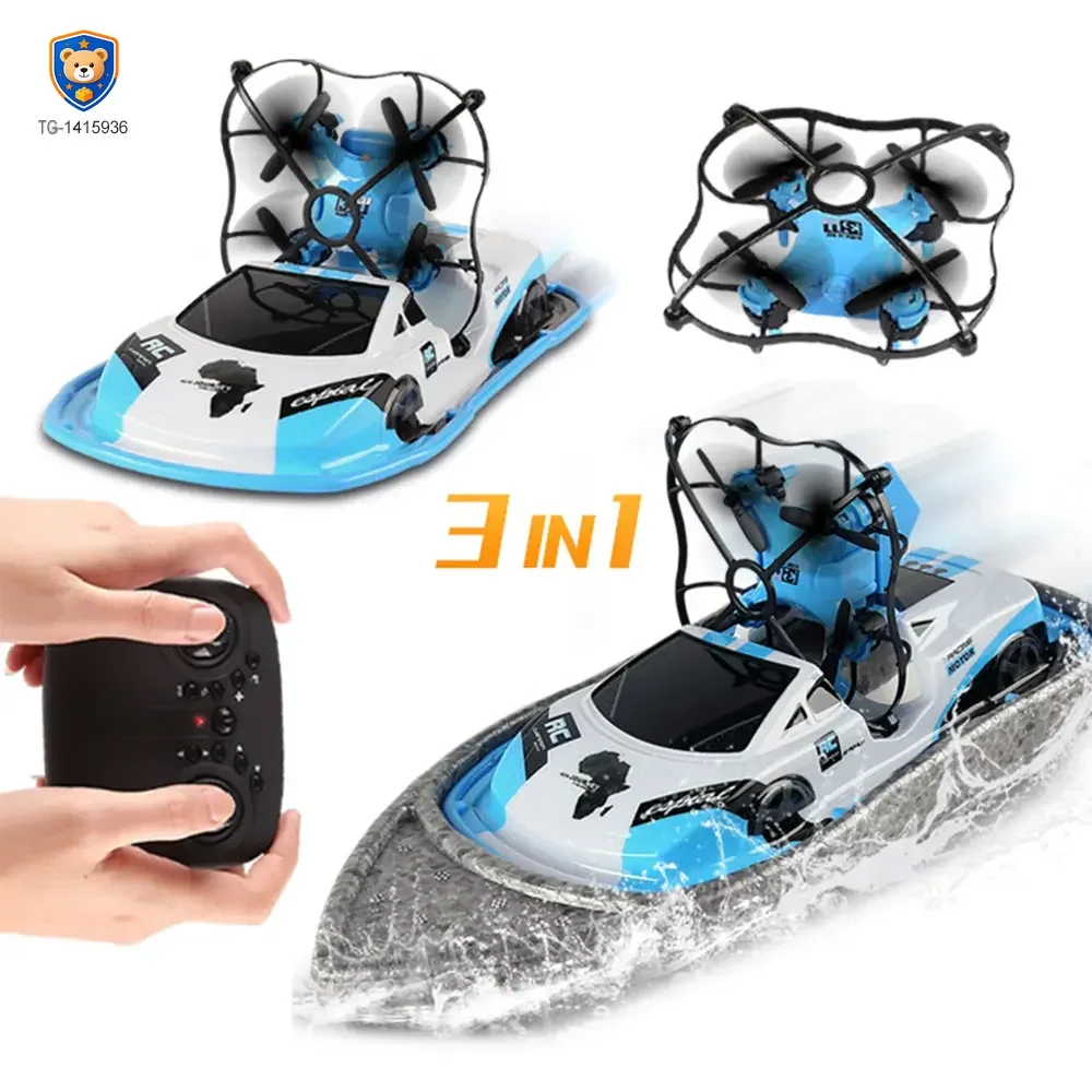 3-in-1 Drone Car Boat Toy For Kids’ Fun Adventure — product view 3