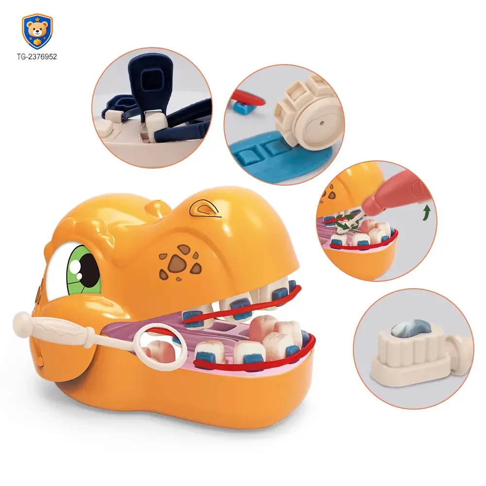 Dinosaur Dentist Toy Set For Kids — product view 3