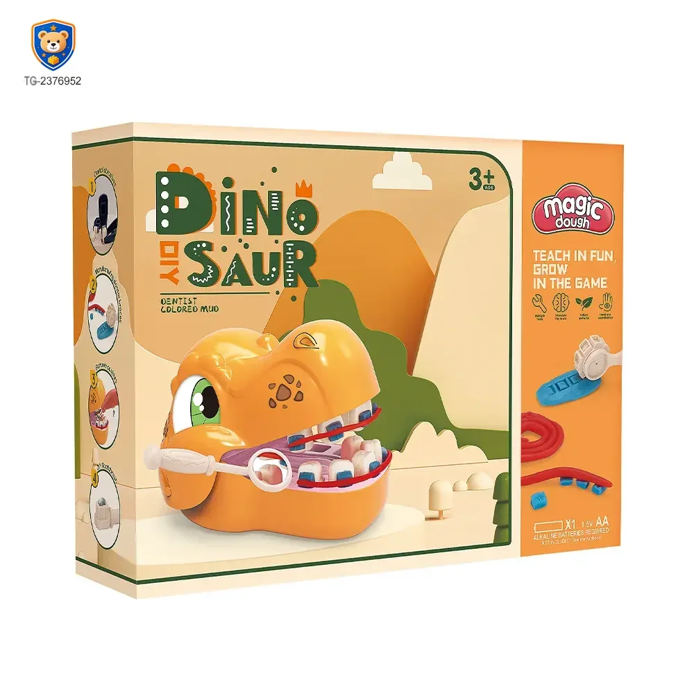 Dinosaur Dentist Toy Set For Kids — product view 5