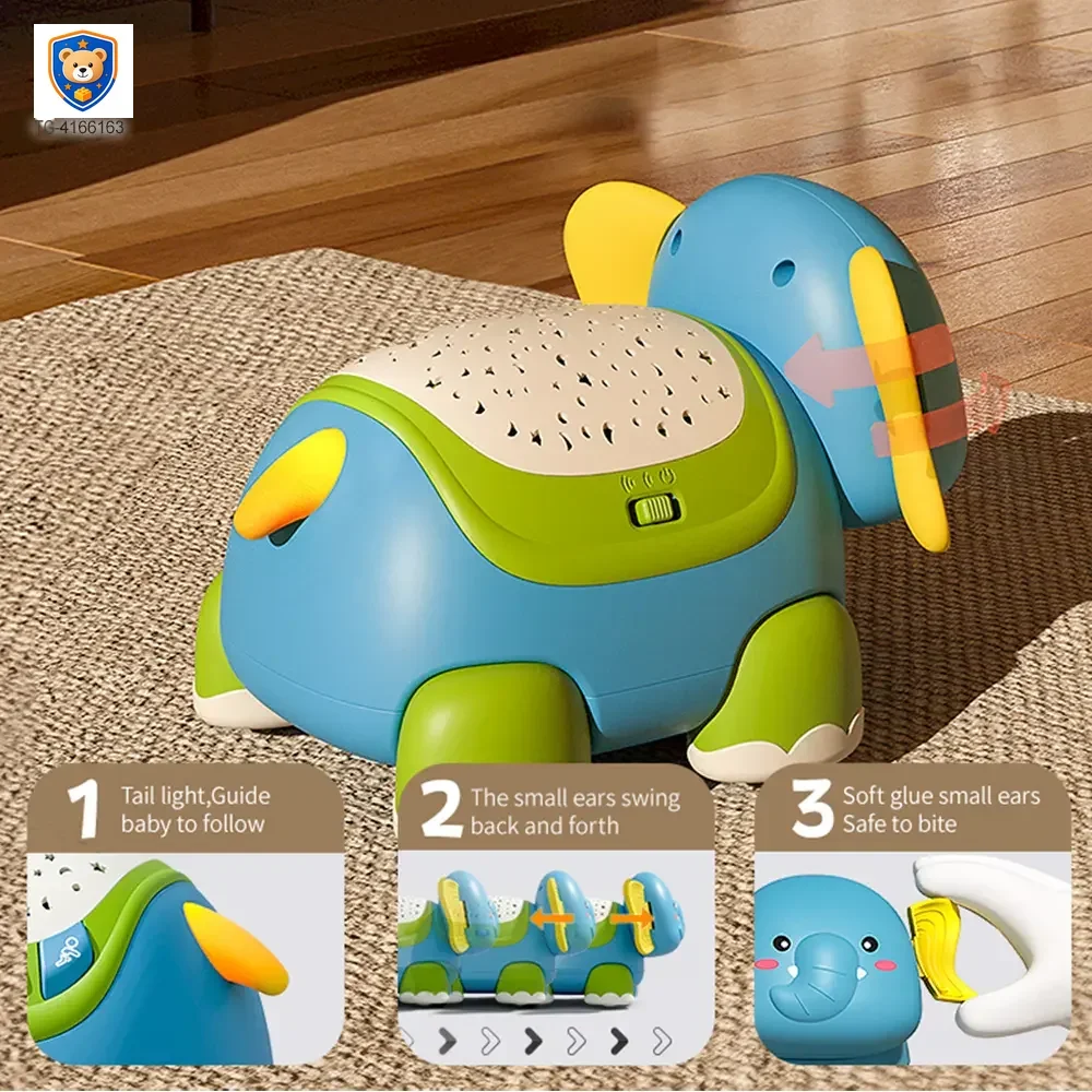 Smart RC Crawling Elephant for Guiding Your Baby to Crawl — product view 4