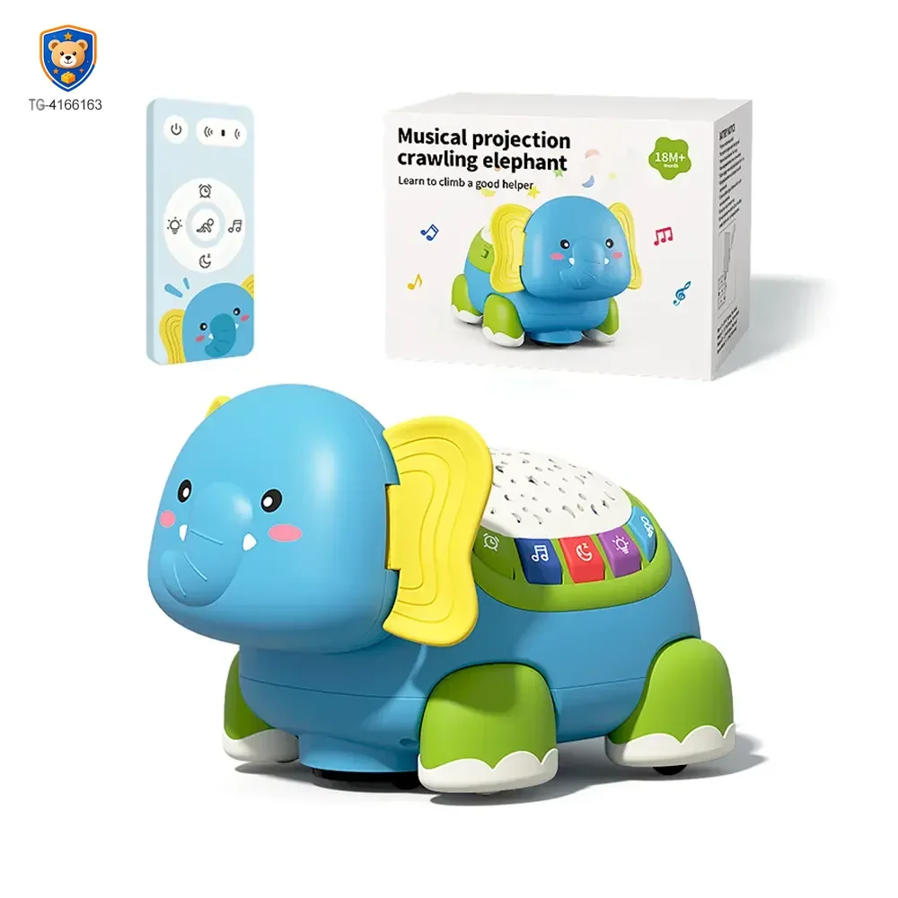 Smart RC Crawling Elephant for Guiding Your Baby to Crawl — product view 6