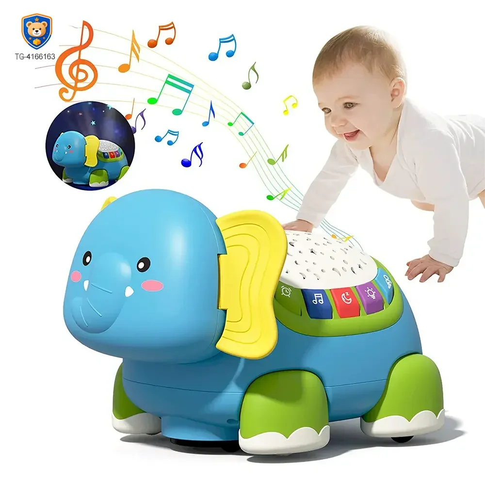 Smart RC Crawling Elephant for Guiding Your Baby to Crawl — product view 7