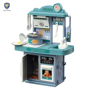 Wholeale Pretend Play Kitchen Toy Kit With Light & Music