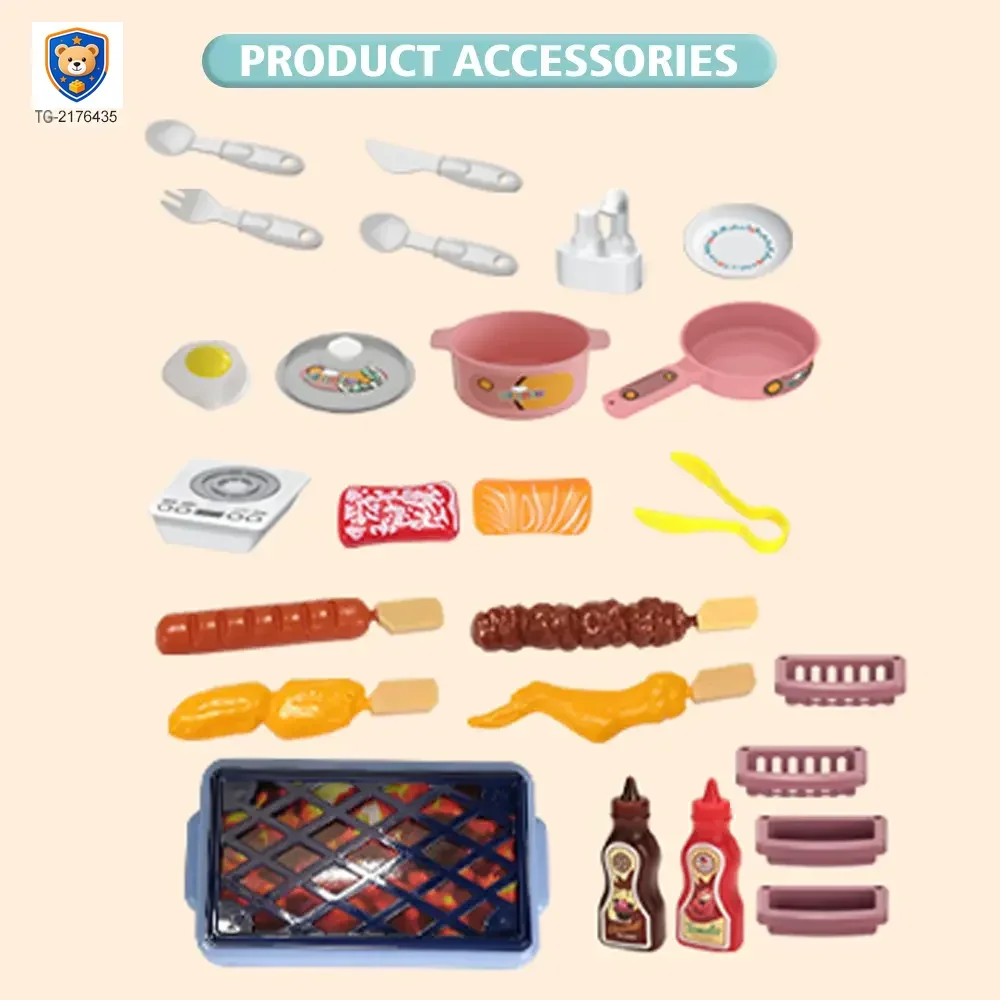 Wholeale Pretend Play Kitchen Toy Kit With Light & Music — product view 6