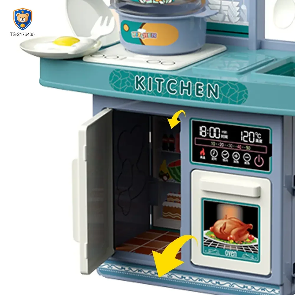 Wholeale Pretend Play Kitchen Toy Kit With Light & Music — product view 7