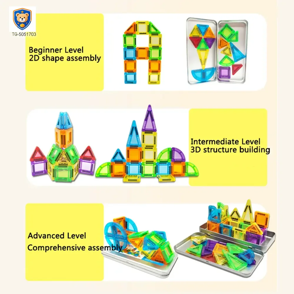 Magnetic Sheet Building Blocks — product view 4