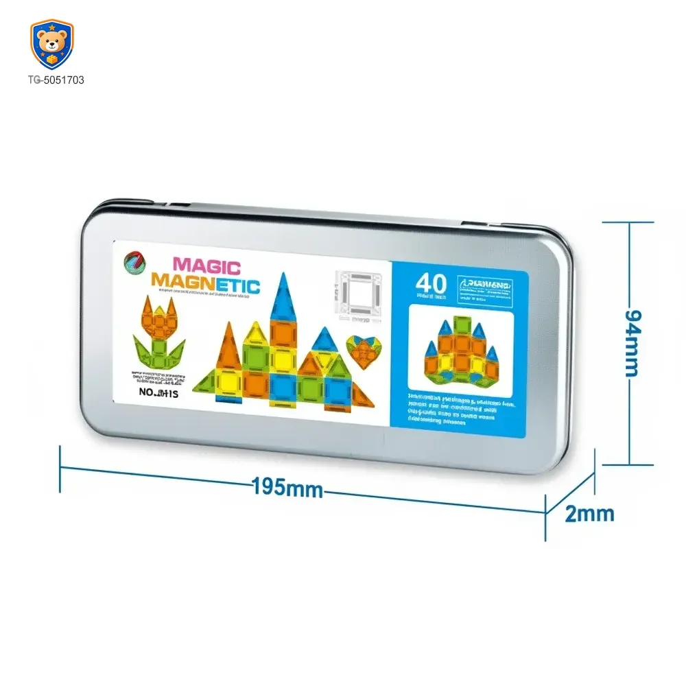Magnetic Sheet Building Blocks — product view 5