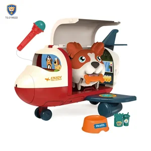 Sound-Activated Storage Aircraft Toy