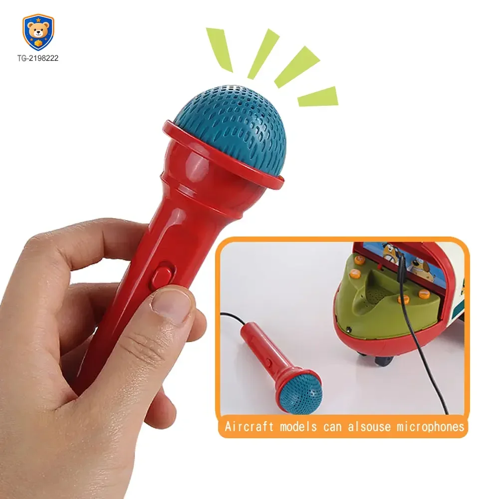 Sound-Activated Storage Aircraft Toy — product view 3