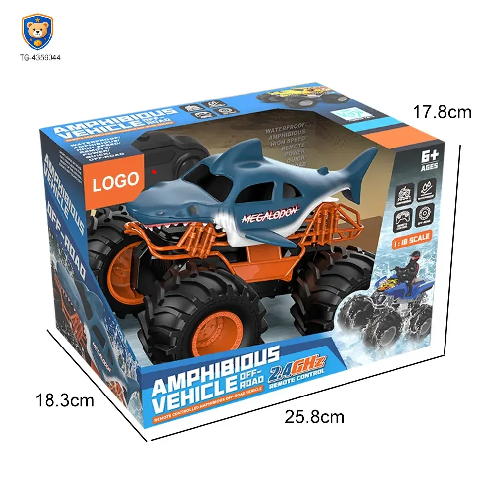 Shark Amphibious Vehicle Toy — product view 6