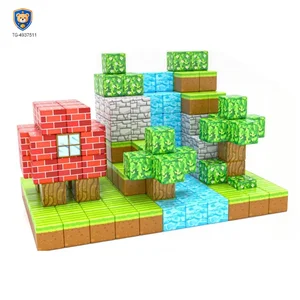 Magnetic Minecraft Block Toy