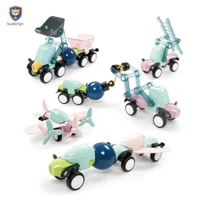 Magnetic Rod Vehicle Toy