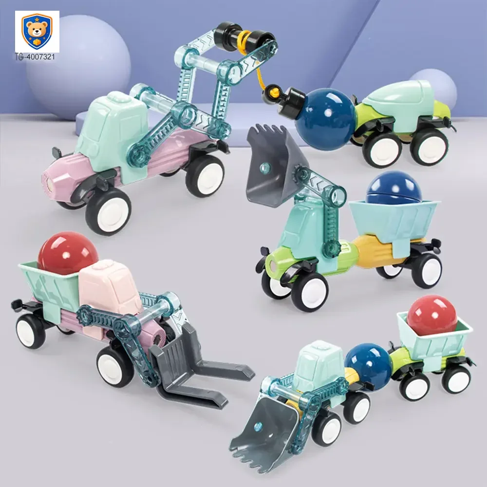 Magnetic Rod Vehicle Toy — product view 3