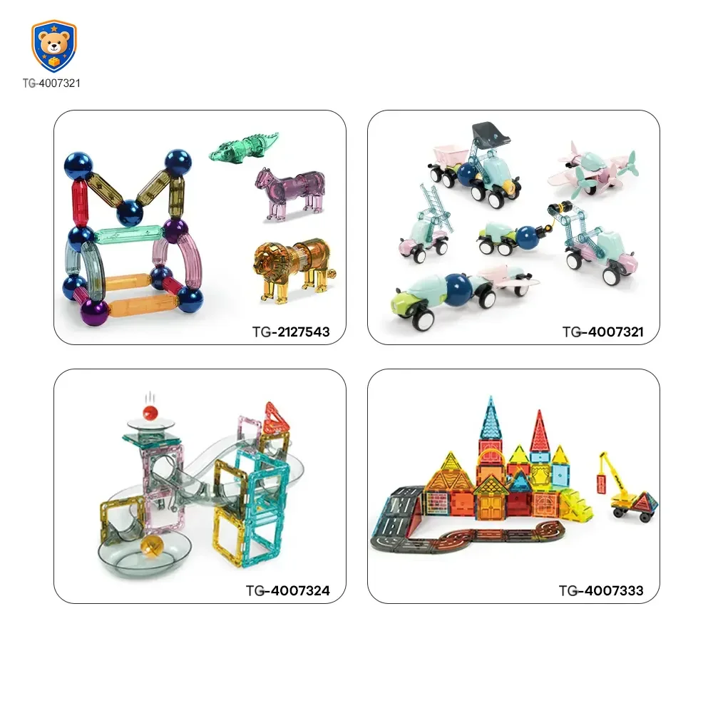 Magnetic Rod Vehicle Toy — product view 5