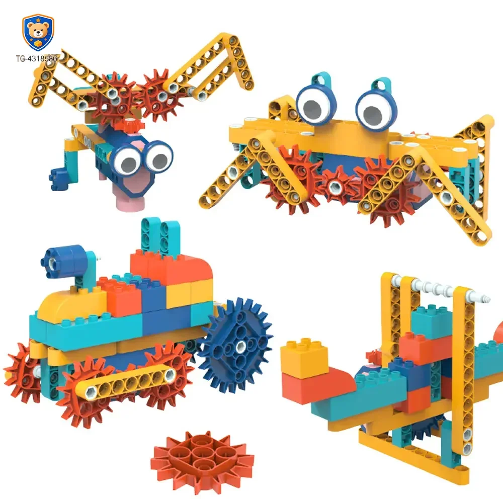 Bulk Mechanical Gear Building Block Toy Supply — product view 11