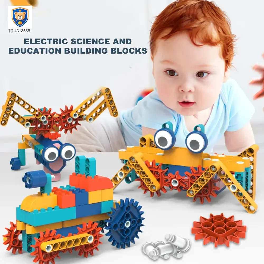 Bulk Mechanical Gear Building Block Toy Supply — product view 3
