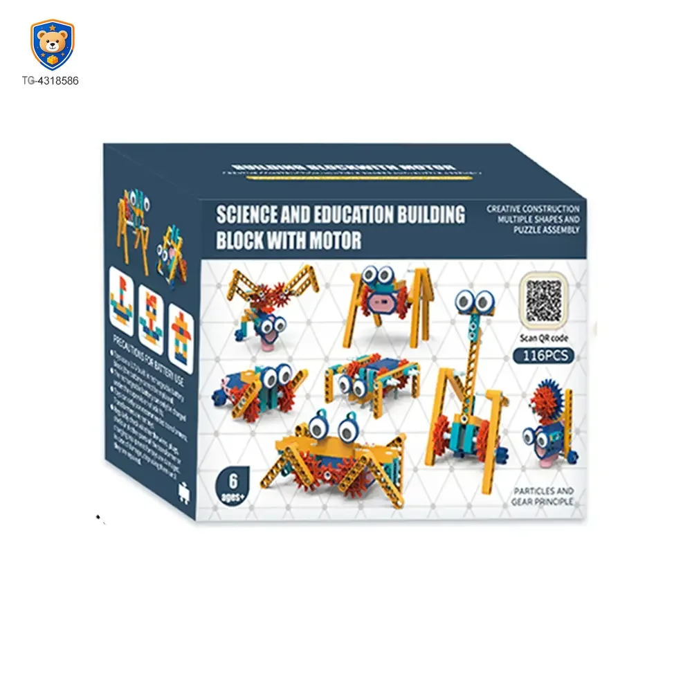 Bulk Mechanical Gear Building Block Toy Supply — product view 4