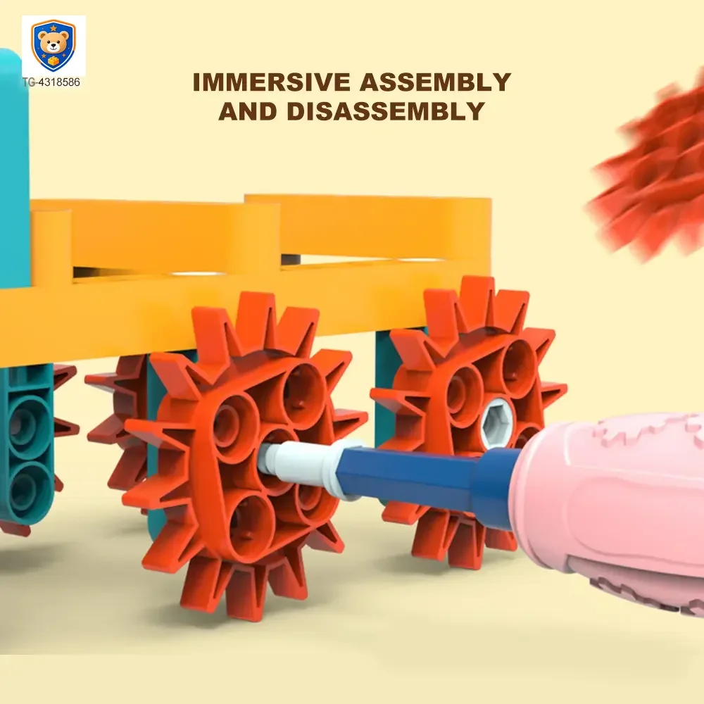 Bulk Mechanical Gear Building Block Toy Supply — product view 6