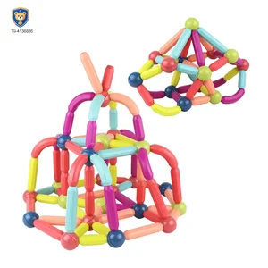 Magnetic Bar Toy with Balls