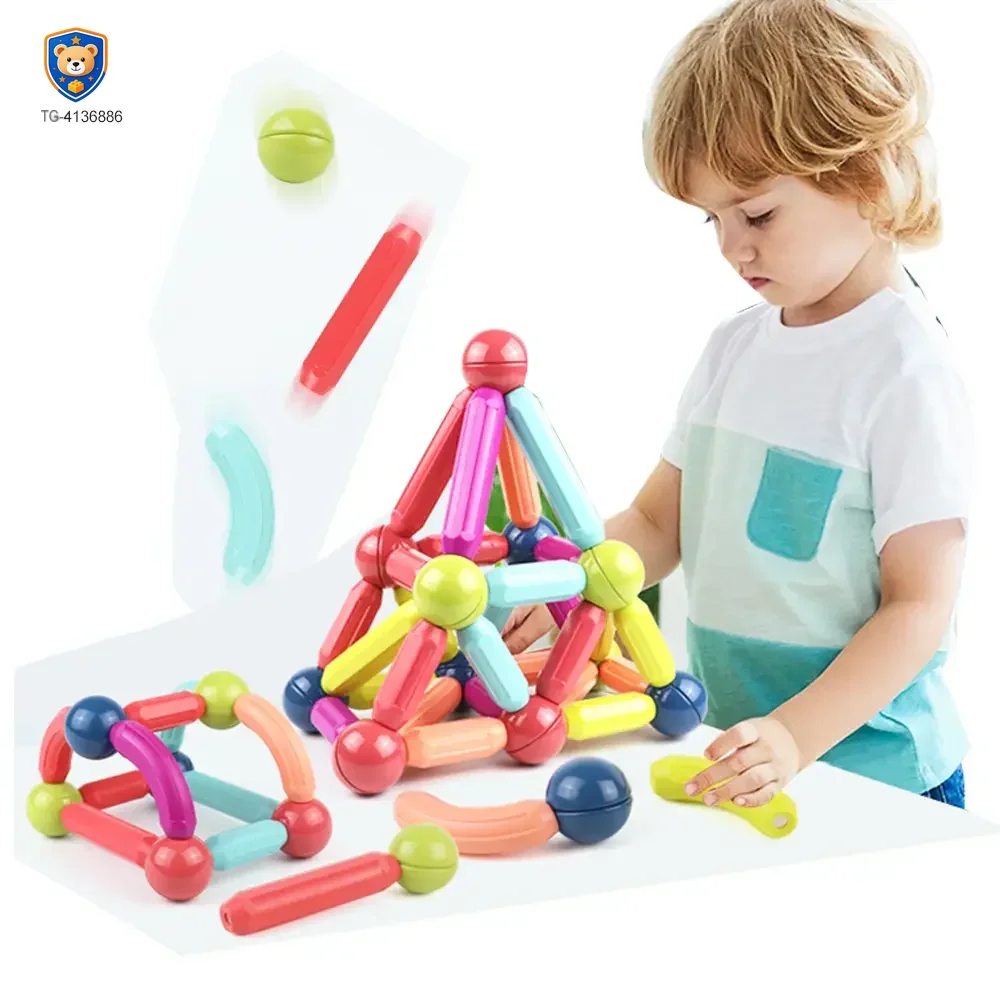 Magnetic Bar Toy with Balls — product view 11