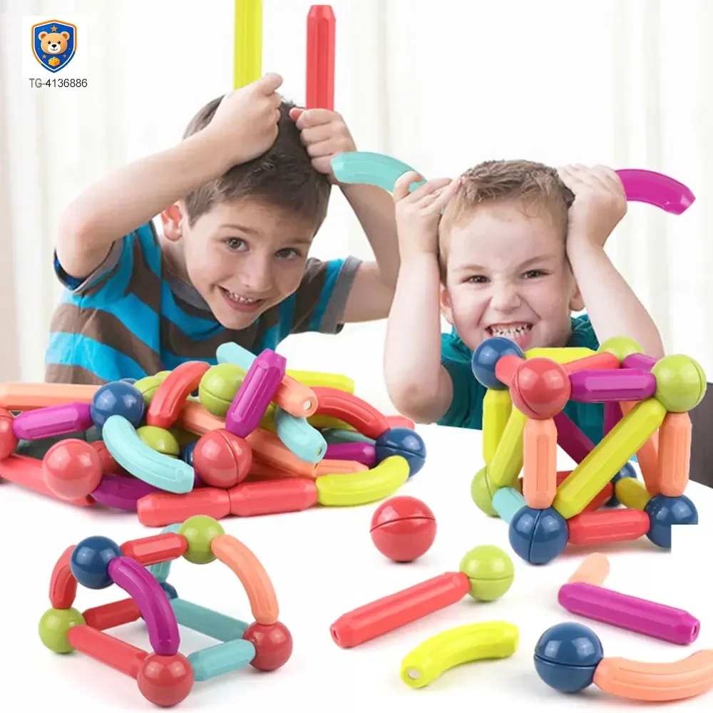 Magnetic Bar Toy with Balls — product view 7