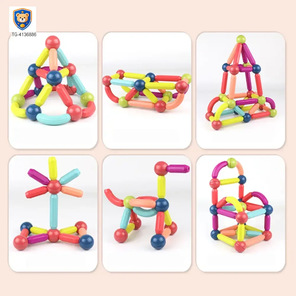 Magnetic Bar Toy with Balls — product view 8