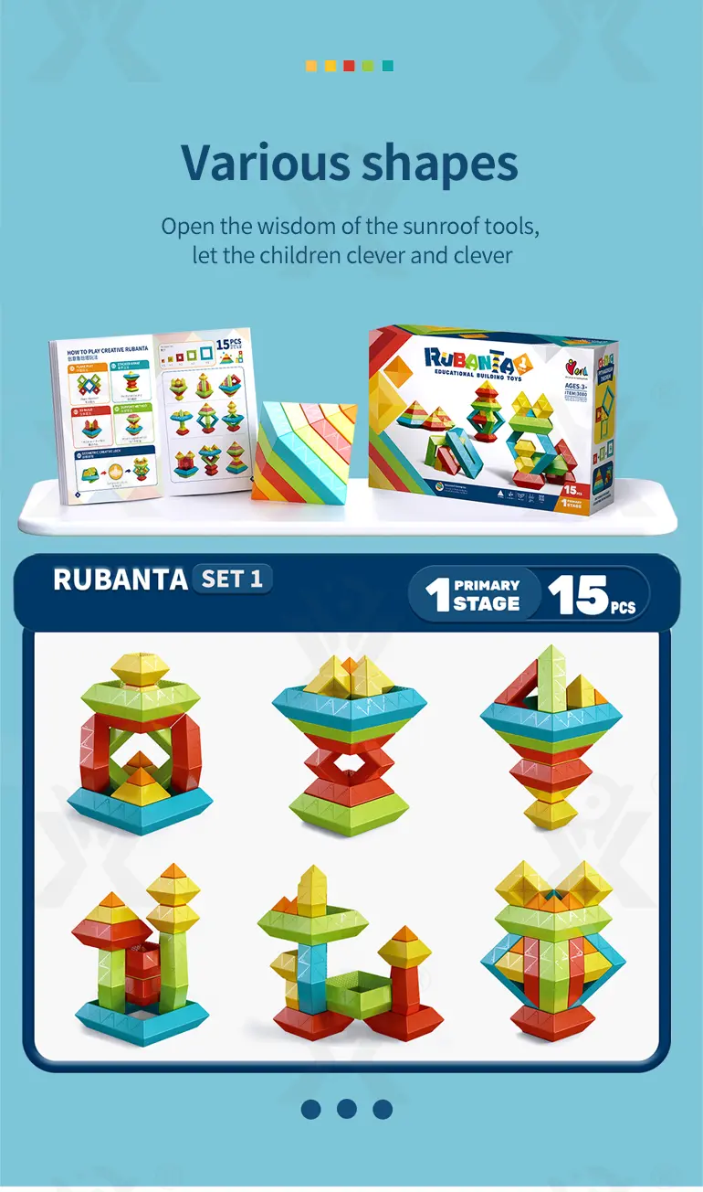 Borrow Magic Tower Toy, Educational Building Toys (TG2377903) — product detail panel 7
