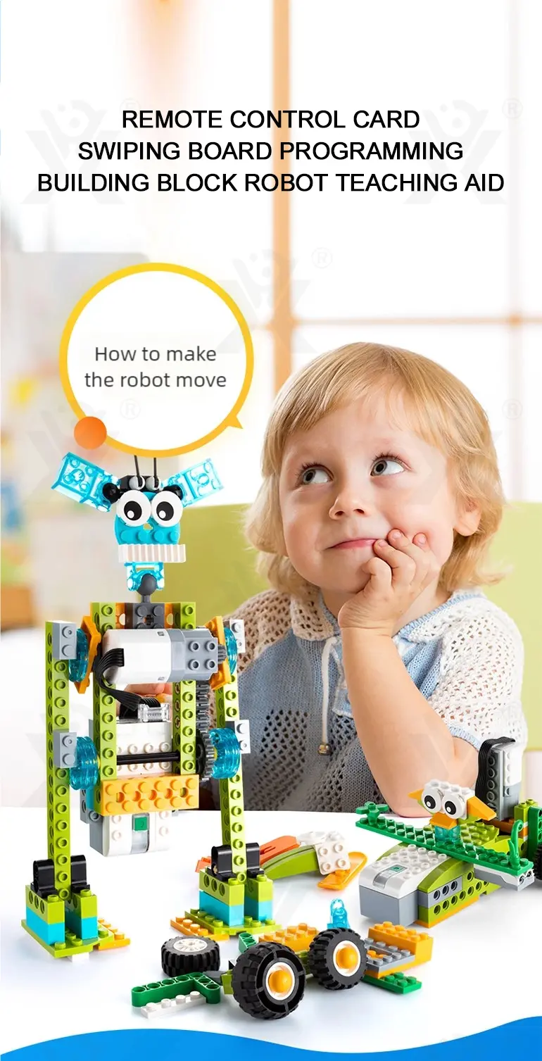 Bulk Programming Building Blcok Robot Toy for Wedo 2.0 Animals Course (TG4924257) — product detail panel 1