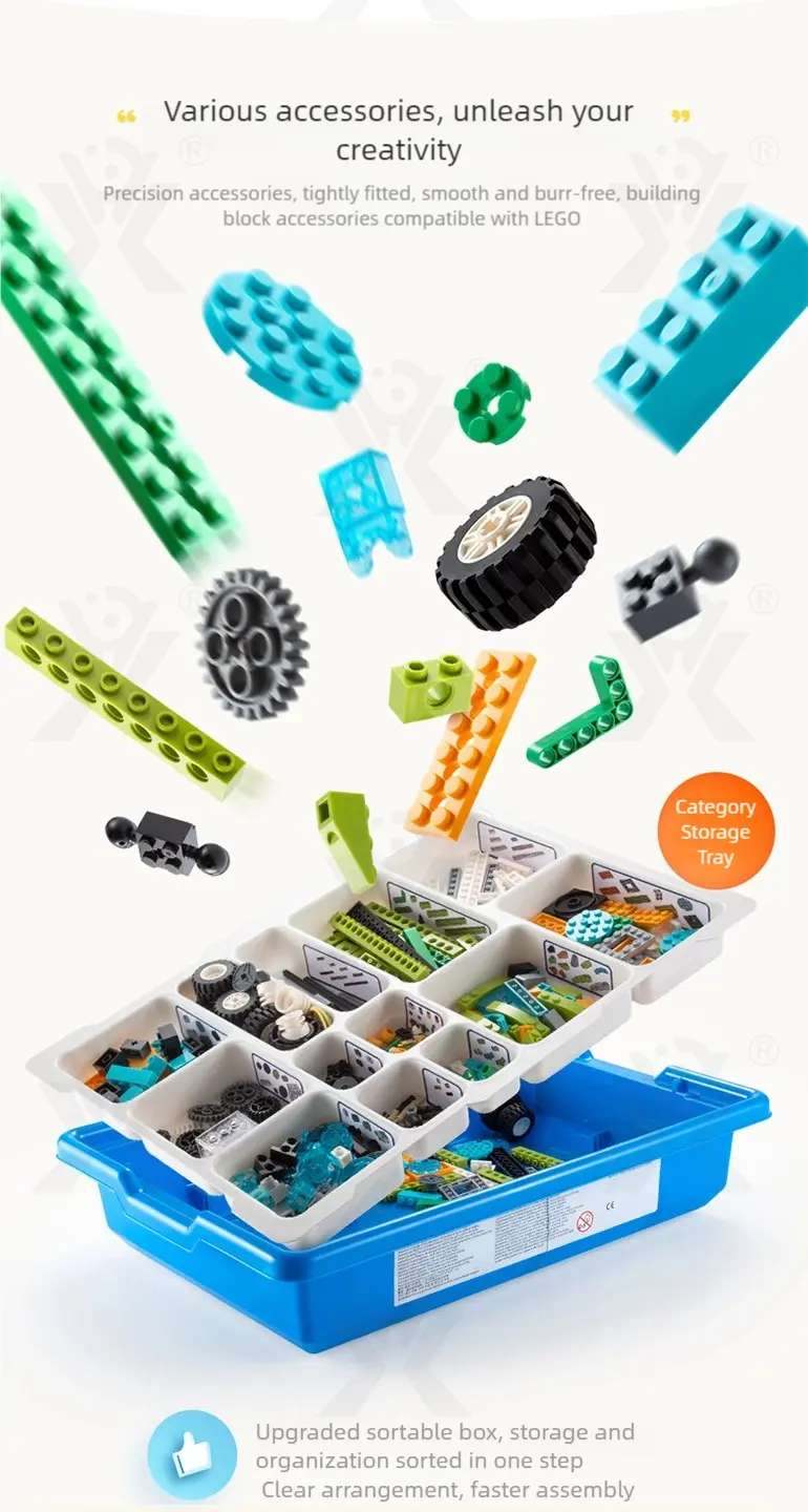 Bulk Programming Building Blcok Robot Toy for Wedo 2.0 Animals Course (TG4924257) — product detail panel 3