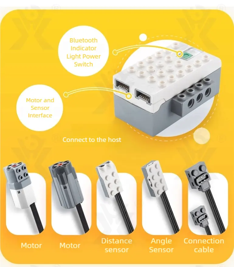 Bulk Programming Building Blcok Robot Toy for Wedo 2.0 Animals Course (TG4924257) — product detail panel 4