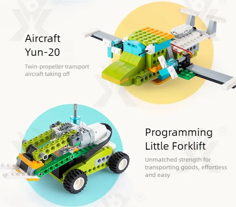 Bulk Programming Building Blcok Robot Toy for Wedo 2.0 Animals Course (TG4924257) — product detail panel 6